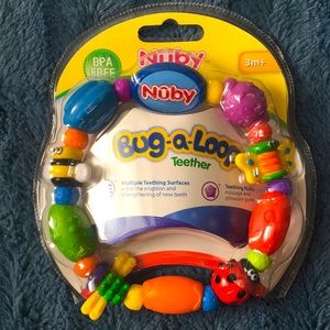 New! Bug-a-Loop teether, 3m+